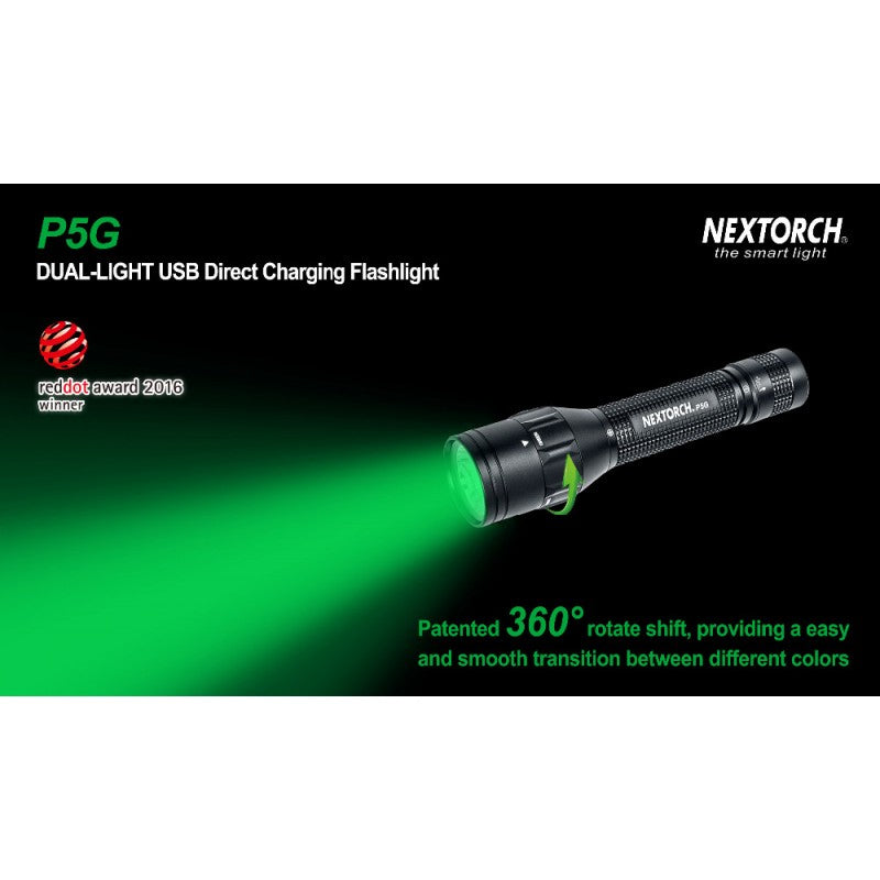 Nextorch - P5G Set White & Green Dual-Light