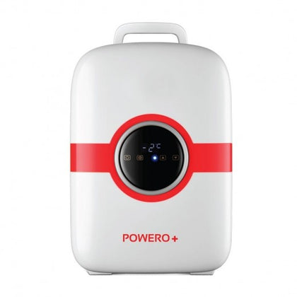 PowerO+ - 65W AC/DC Portable Mini Refrigerator 22L (Red)