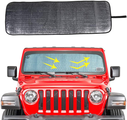 JL - JT Front Windshield Sun Cover