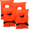 Life Jacket Vest 4 Pack Type II