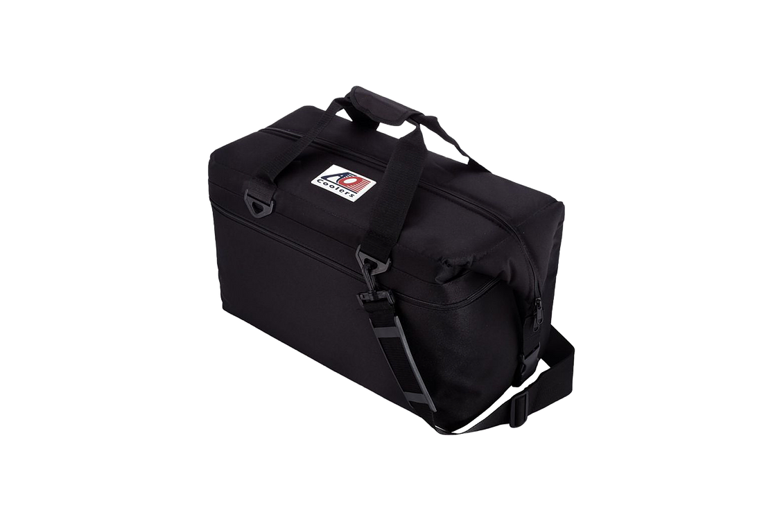 AO Coolers - 36 Pack Canvas Cooler (Black)