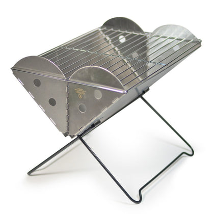 UCO Corporation - Flatpack Portable Stainless Grill & FirePit