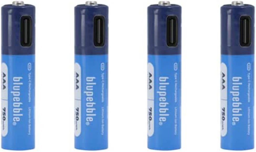 Blupebble - BluCell Rechargeable Battery - Pack of 4 (AAA)