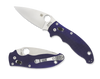 Spyderco - Manix 2 G-10 Dark Blue