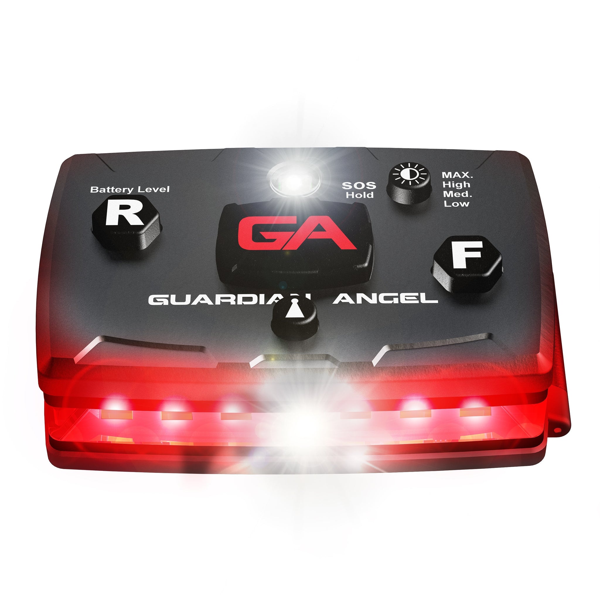 Guardian Angel - Red | Red Wearable Safety Light - B7RY