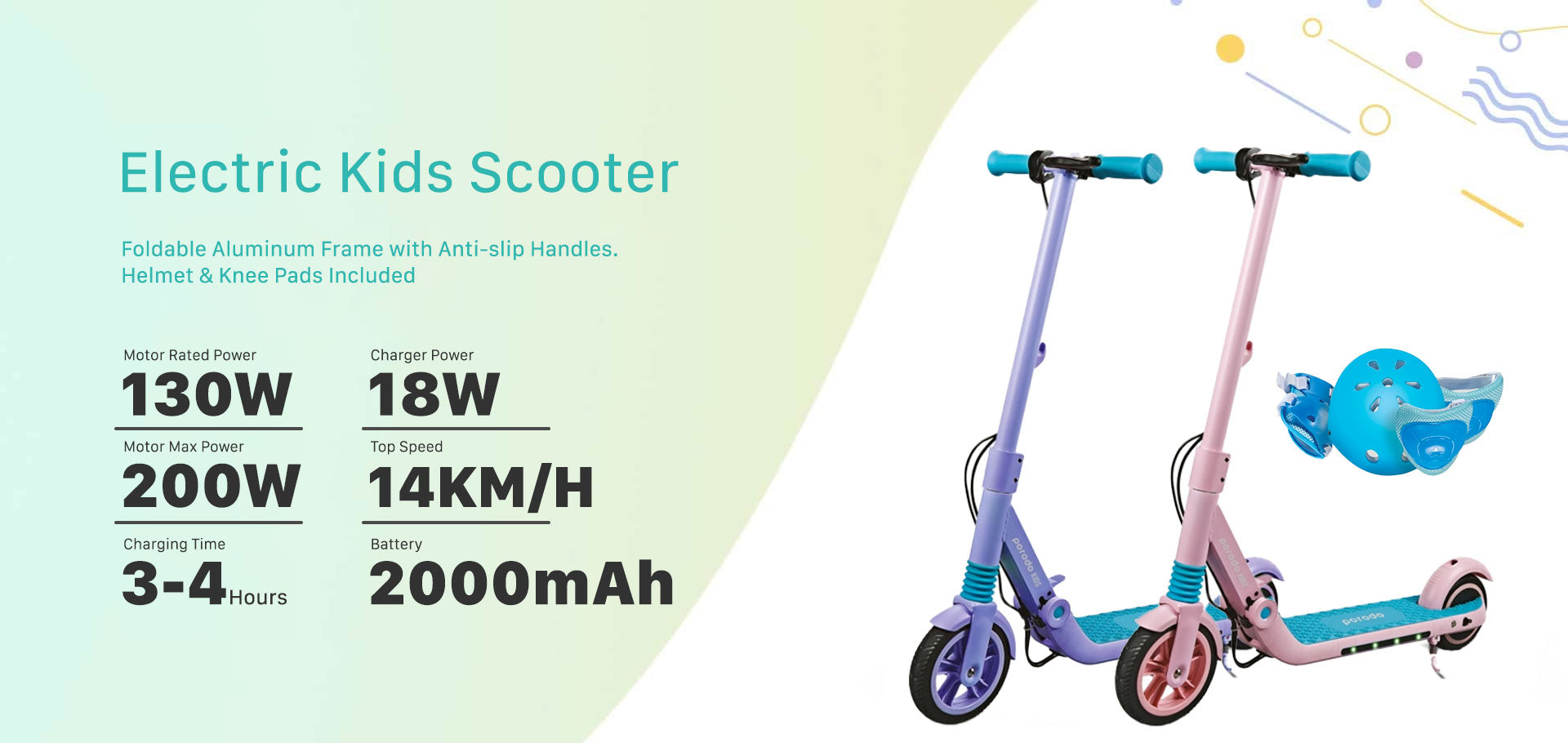 Porodo - Electric Kids Scooter