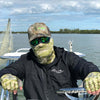 Fish Monkey - Face Guards Green Water Camo