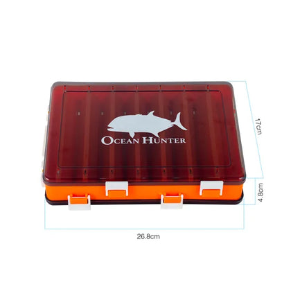 Ocean Hunter - Lure box orange with Black