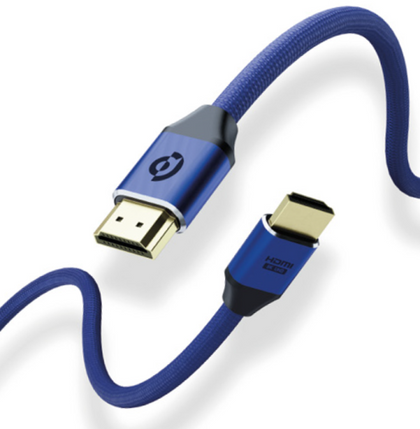 Powerology - 8K HDMI Braided Cable (3M)