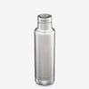 Klean Kanteen -  25oz Classic Insulated Bottle with Pour Through Cap (Brushed Stainless)