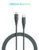 RAVPower - Type-C to Lightning Cable 2m Nylon Black