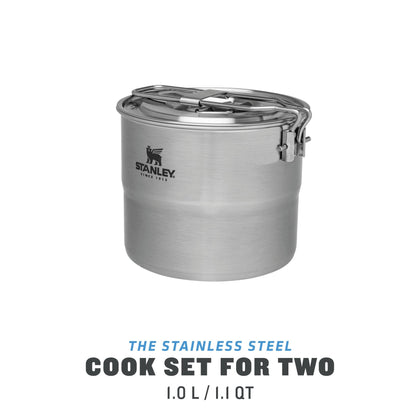 Stanley - Adventure Stainless Steel Cook Set For Two