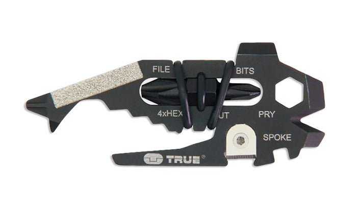 True Utility - Fishface Screwdriver 18 Tools in 1 Pocket Micro Multi Tool