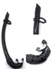 Professional Freediving Snorkel Mask with Action Camera bracket with Snorkel Combo