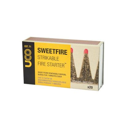 UCO Corporation - Sweetfire Strikeable Fire Starter (20 pk) - TOK