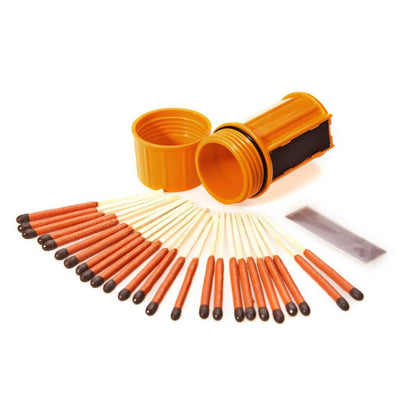 UCO Corporation - Stormproof Match Kit (w/25 Matches) (Orange) - FBH