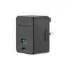 Powerology - Ultra-Quick PD Charger Dual Ports 36W (Black)