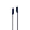 Powerology - Braided USB-C to Lightning Cable 1.2M (Blue)