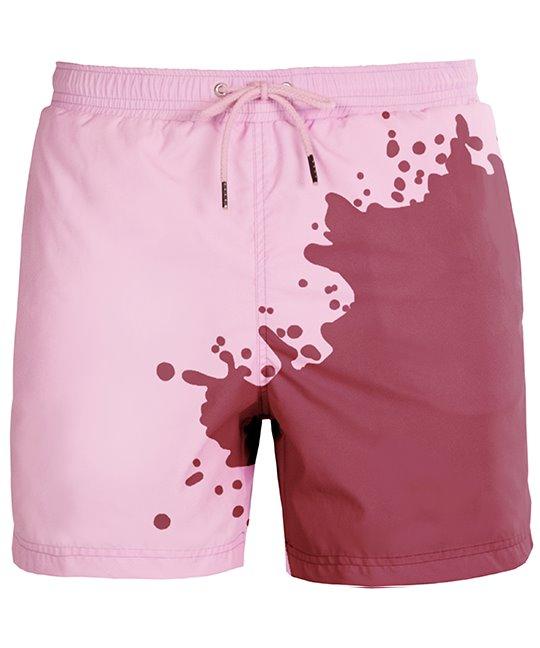 Sea'Sons Bordeaux Pink Color changing swim shorts – Campnsea
