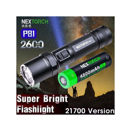 Nextorch - P81 Super Bright Flashlight (21700)