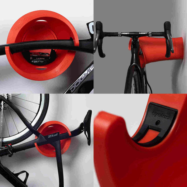 Cycloc - Solo Wall Rack for Cycles - Black