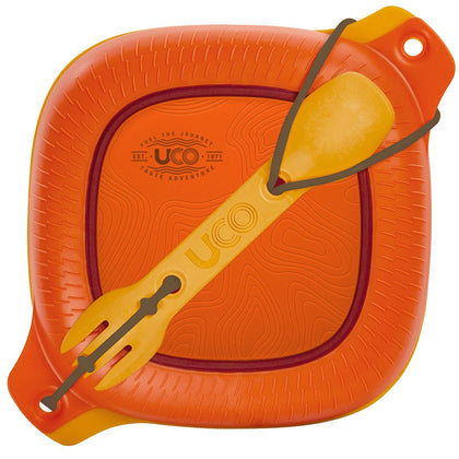 UCO Corporation - 4 Piece Mess Kit (Sunrise Orange)