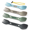 UCO Corporation - Spork 4 Pack with Tether (Terra Gray)