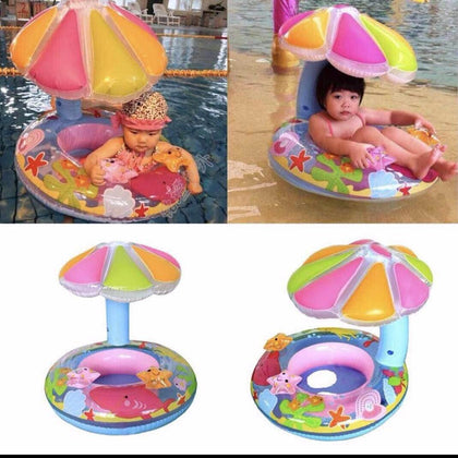 Baby Floaty with Umbrella