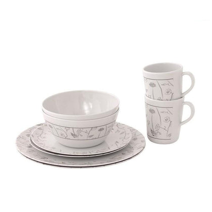 Outwell - Dahlia 2 Person Dinner Set