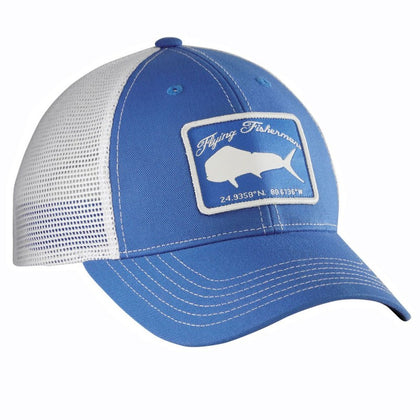 FF Mahi Trucker Hat - Blue/White H1766