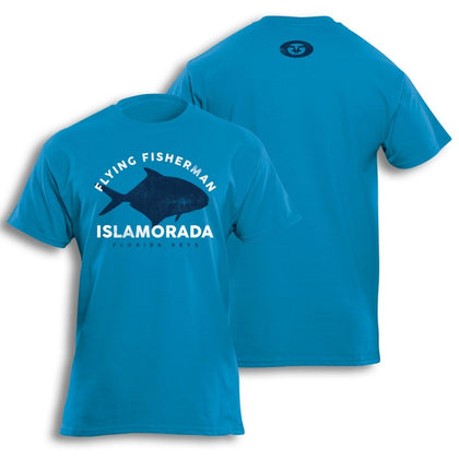 FF Permit Tee Turquoise Blue T1719T