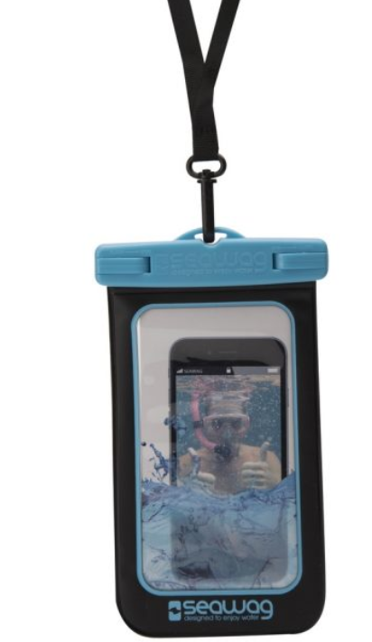 Seawag - Waterproof case for smartphone Black & Blue