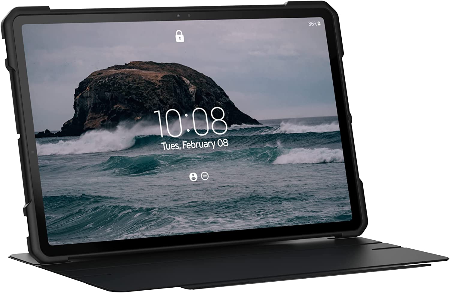 UAG - Samsung Galaxy Tab S8 Plus/S7 Plus/S7 FE (12.4) Metropolis Case - Black