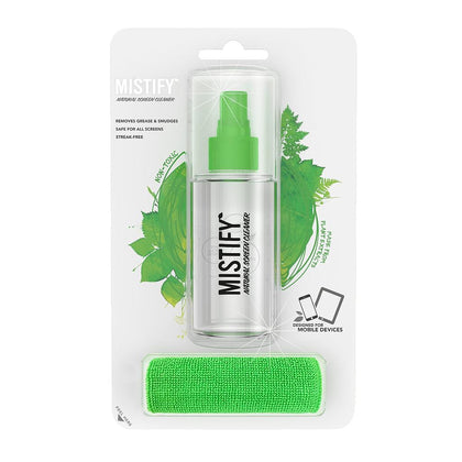 Mistify - 120 ml Natural Screen Cleaner and Microfiber Cloth