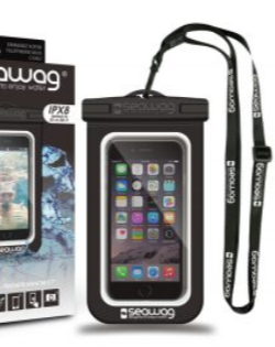 Seawag - Waterproof case for smartphone Black & White