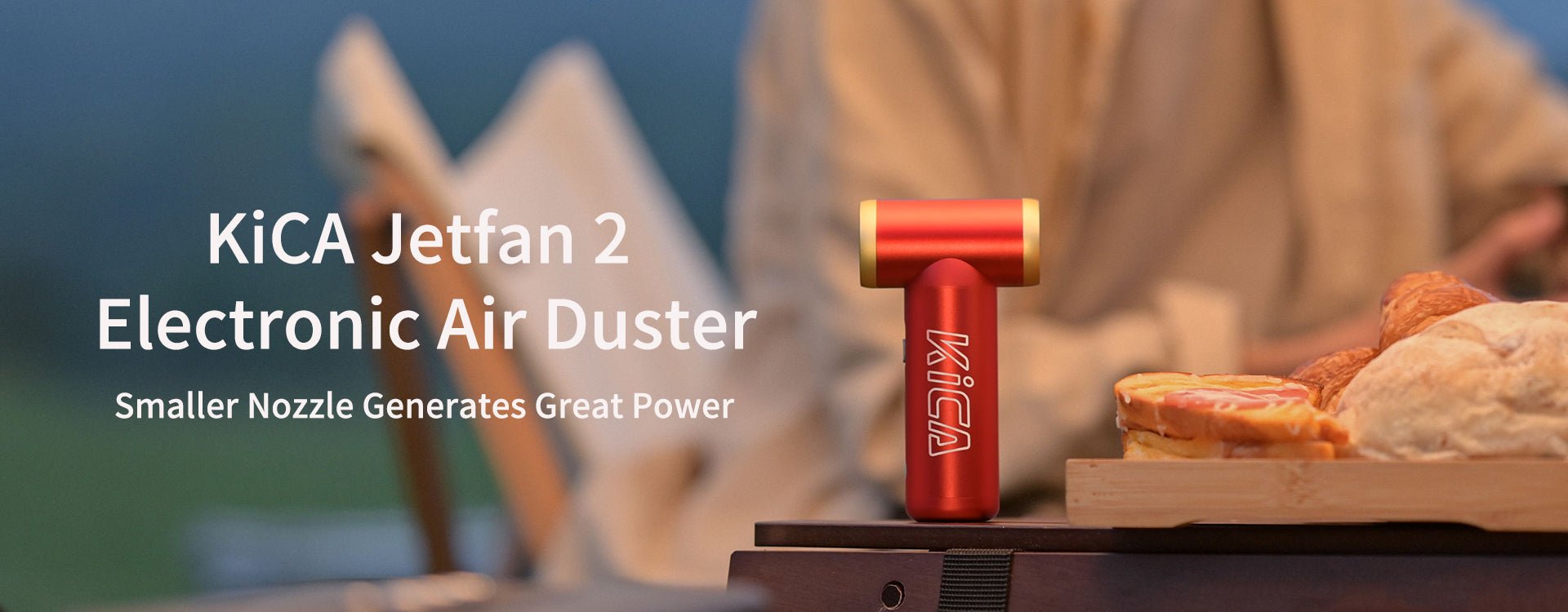 Kica - Jetfan 2 - Portable, More Powerful, and Multi-functional Air Duster