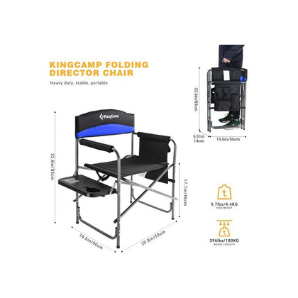 King Camp - HD Folding director Chair