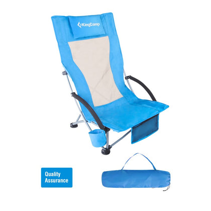 KingCamp - Portable High Sling Chair  (Blue)