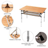 KingCamp - Bamboo Flodable Table (100X65 cm) - KOR