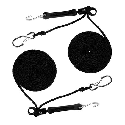 The Perfect Bungee - Tie-Down Black (2 Pack)