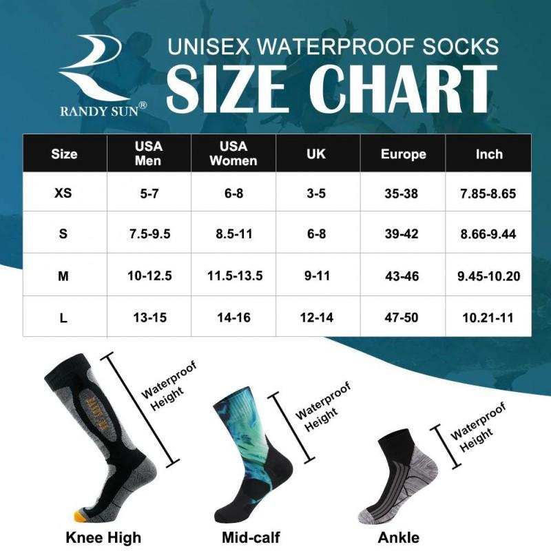 Randy Sun - Waterproof Breathable Socks (Mid Calf - X19) - B7RY