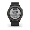 Garmin - Fenix 6x - Sapphire Editions (Black with Black Strap 51mm)