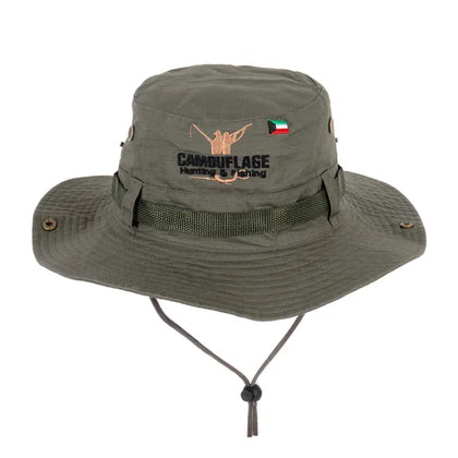 Camouflage -  Safari hat - olive