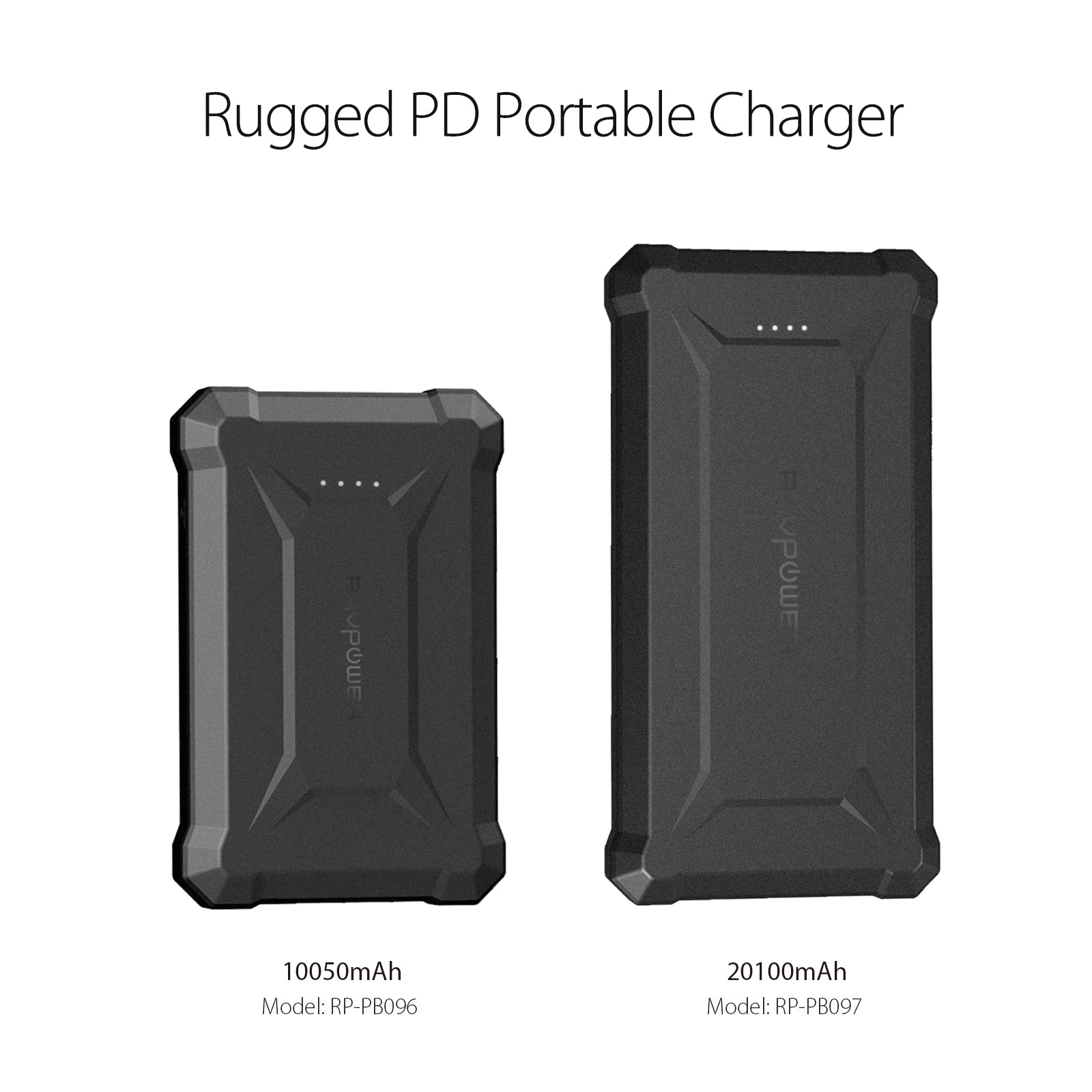 RAVPower - PD 18W+QC3.0 Waterproof Portable Charger