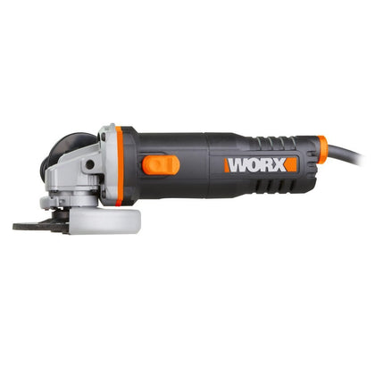 Worx - 860W 125mm Angle Grinder, injection box